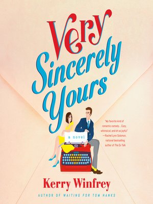 cover image of Very Sincerely Yours